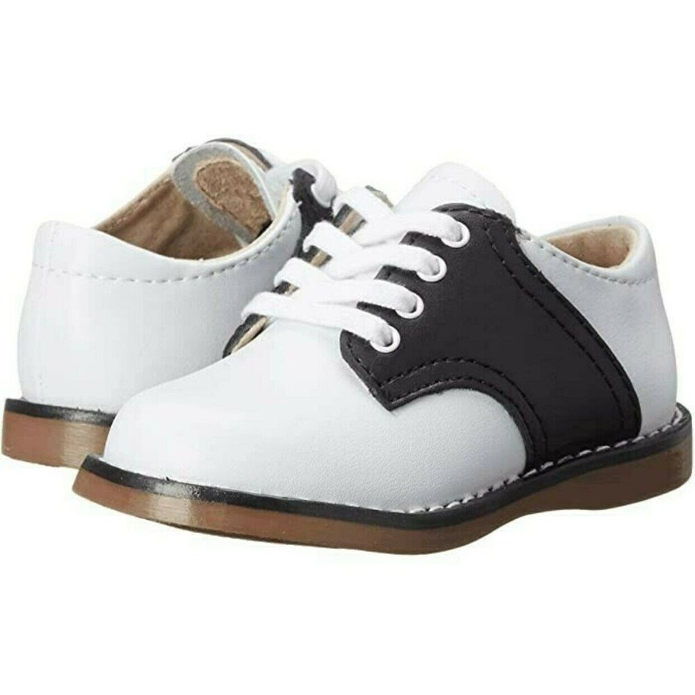 Footmates Cheer Oxford Black And White